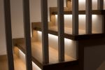 Oświetlenie pod stopniami <br> schodów drewnianych